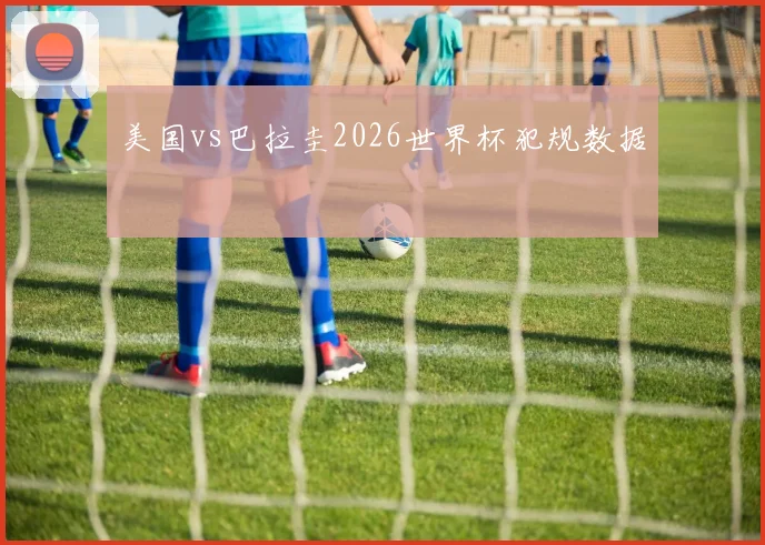 美国vs巴拉圭2026世界杯犯规数据
